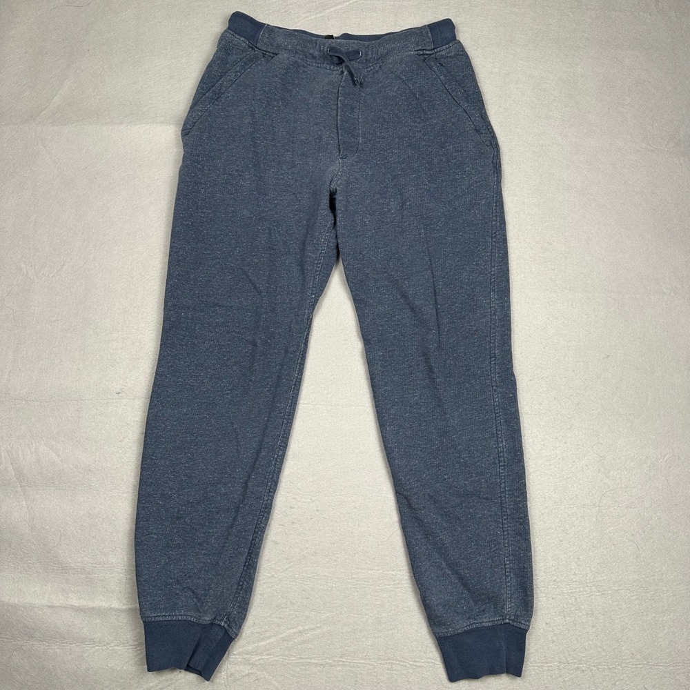 Patagonia Mens Mahnya Fleece Pants Navy Blue Heather Joggers Small 56666